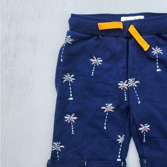 Sovereign Code Toddler Boy's Navy Palm Tree Cotton Size 3T - Picture 3 of 3